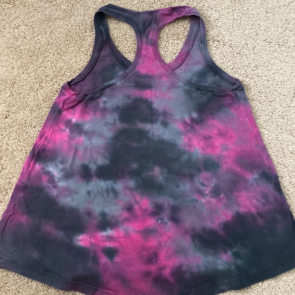 SOLOW Tie Dye Racerback Tank - Picture 4 of 4